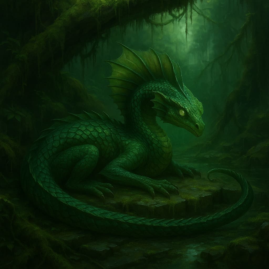 Green Dragon Wyrmling