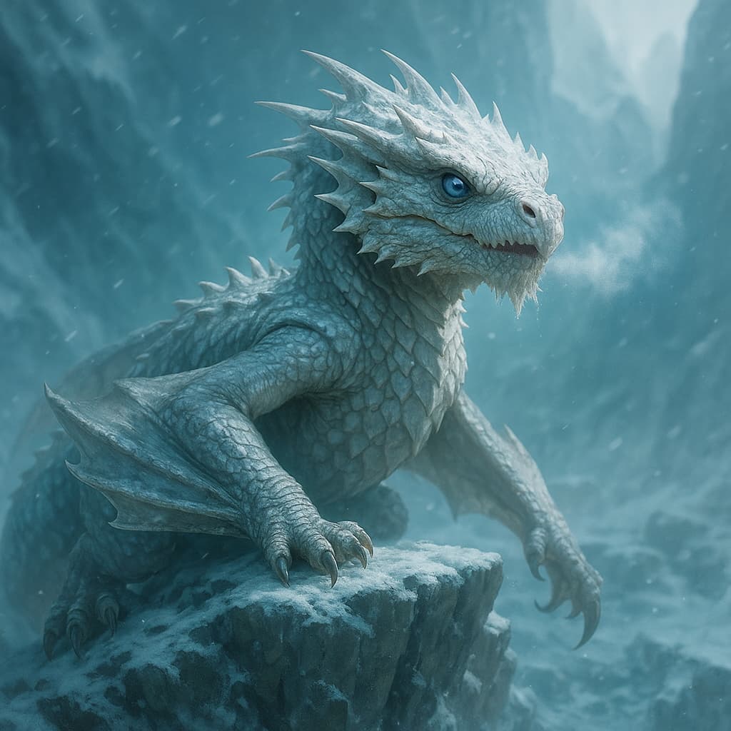 White Dragon Wyrmling