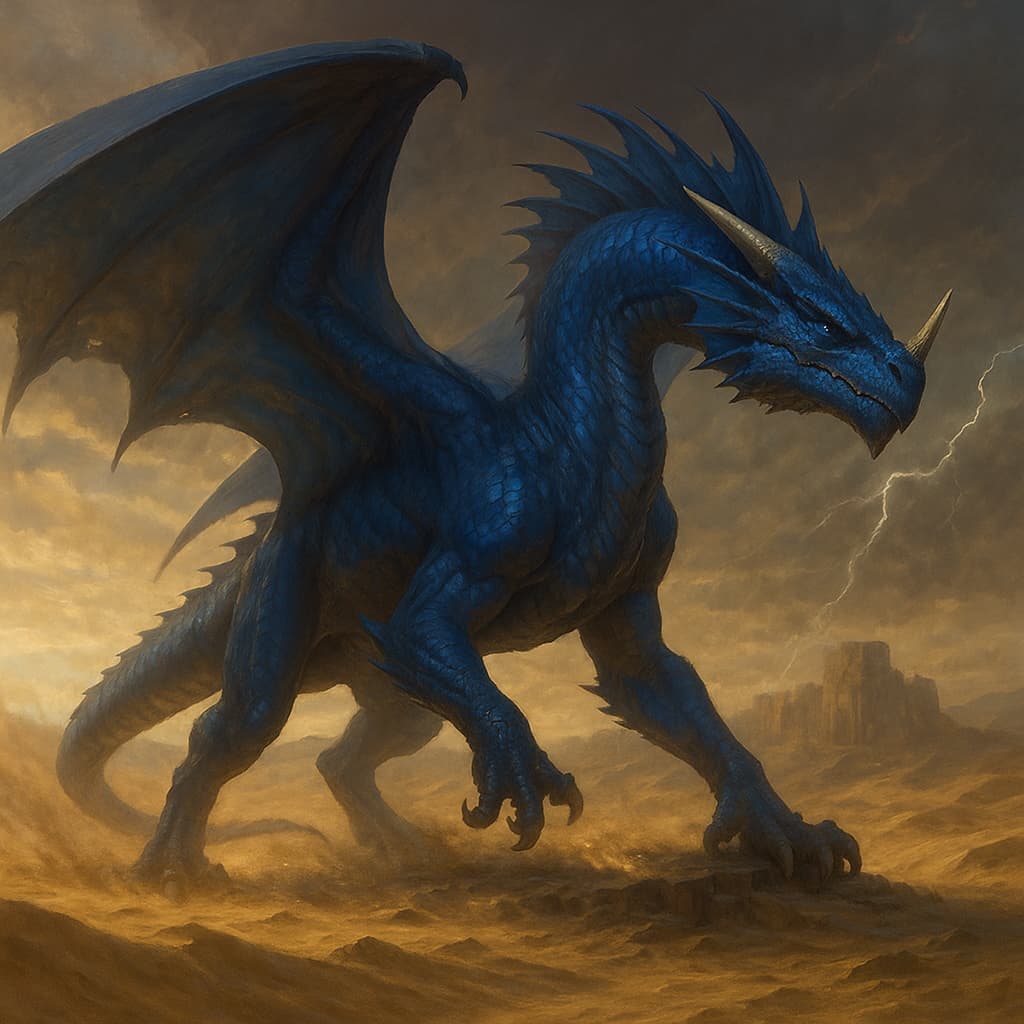 Young Blue Dragon